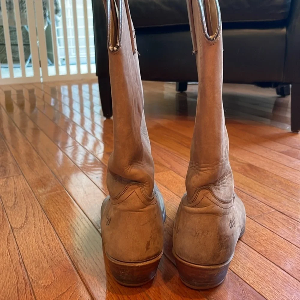 🫑Dingo tan western boots